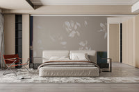 Vintage Magnolia Blossom Wallpaper Design
