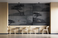 Minimalist Grey Toned Landscape Wallpaper




