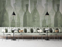 Contemporary abstract mural wallpaper
