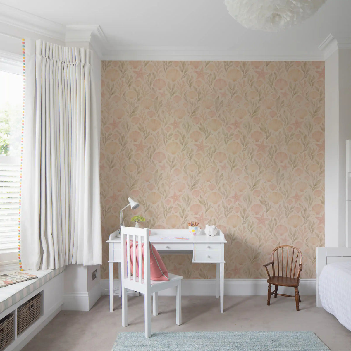 Seashell Garden Wallpaper⁠