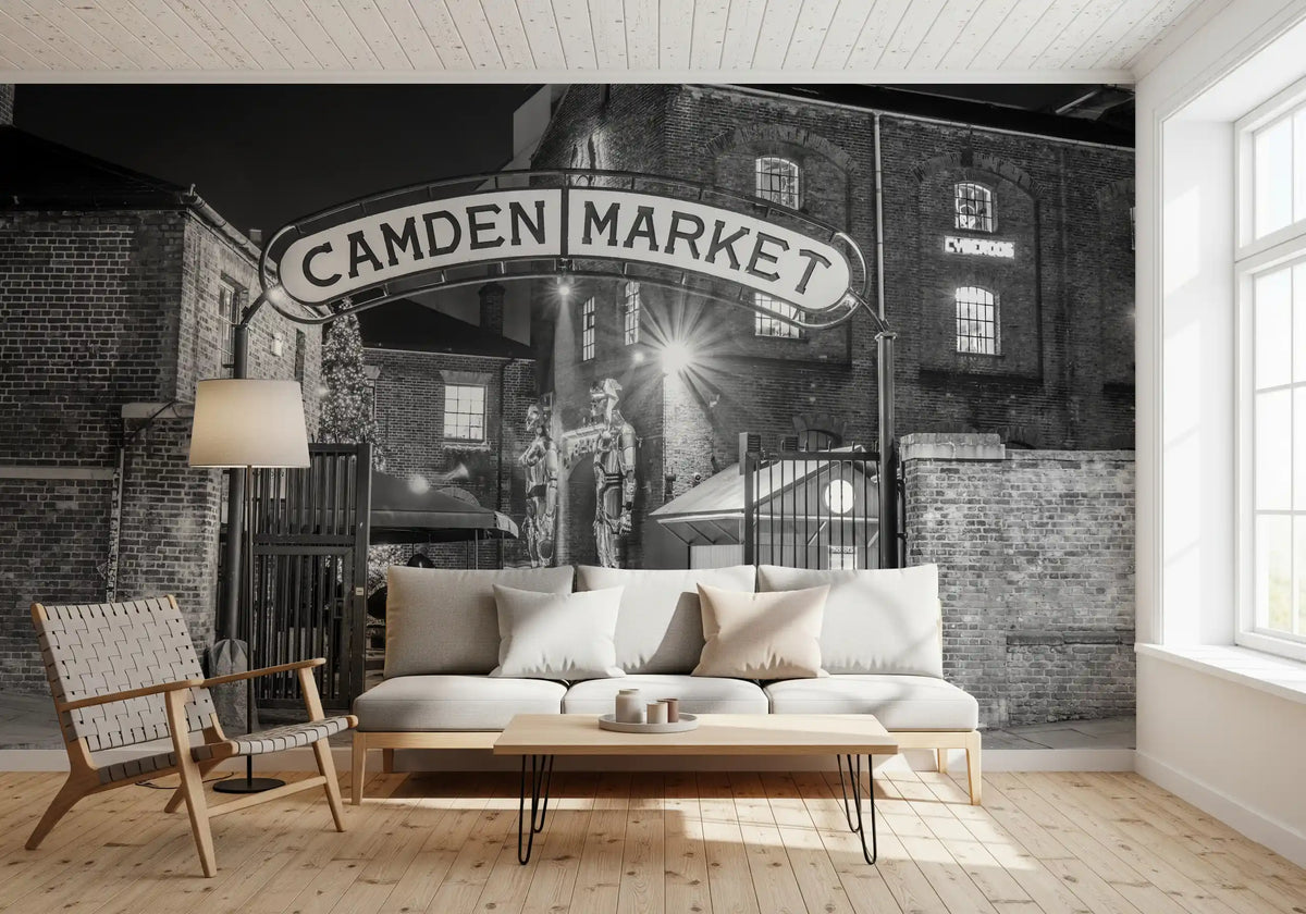 Iconic London Camden Market Archway Wall Mural