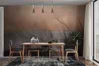 Tranquil grass silhouette wall covering
