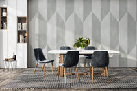 Muted texture panel wallpaper for homes
