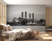 Greenwich Power Station Wall Mural