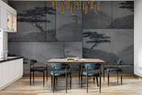 Hand-Painted Watercolor Scenery Wallpaper
