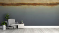Tranquil foggy lake wall mural design
