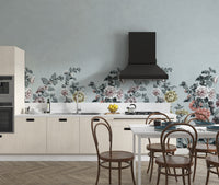 Timeless Floral Wallpaper with Antique Touch
