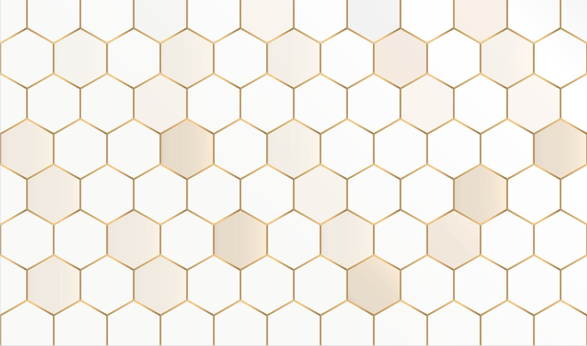Honeycomb Hexagon wallpaper Murals