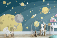 Space Stars Solar System Wallpaper - Giffywalls