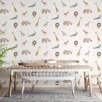 Jungle safari wall decor mural
