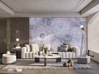 Elegant peony bloom wallpaper in pastels
