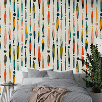 Vibrant Symphony of Brushstrokes Wall Art
