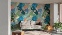 Tropical Leaf Wallpaper for Modern Spaces
