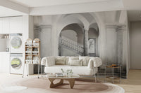 Sophisticated vintage interior wallpaper
