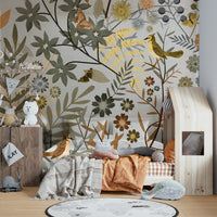 Birds Garden Wallpaper
