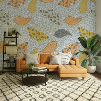 Nature-inspired butterfly wallpaper texture

