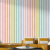 Modern striped wallpaper close-up

