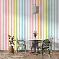 Creative pastel wall design option

