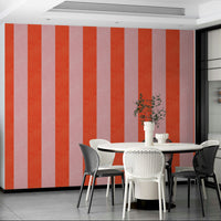 Vertical stripes in red and pink tones

