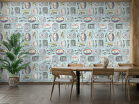 sardines wallpaper with tiled look