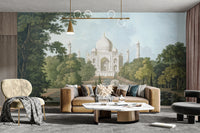 Elegant Taj Mahal vintage design
