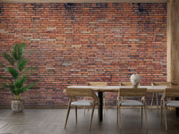 Red Brick Wallpaper Mural - Giffywalls