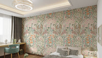Enchanted Garden Aromatic Wallpaper Mural
