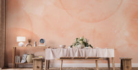 Peach watercolor wallpaper for walls
