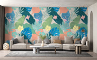 Eye-Catching Multicolor Leaf Wall Decor
