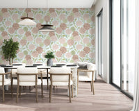 Dreamy Watercolor Petal Clusters Wallpaper⁠