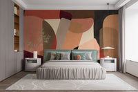 Geometric Fusion Peel and Stick Wallpaper