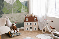 Kids jungle adventure themed wallpaper