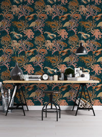 Coral Kingdom aesthetic wallpaper with vibrant reef designs.
