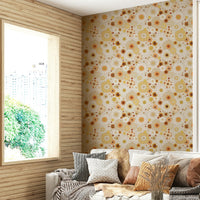 Artistic floral wallcovering GD3182
