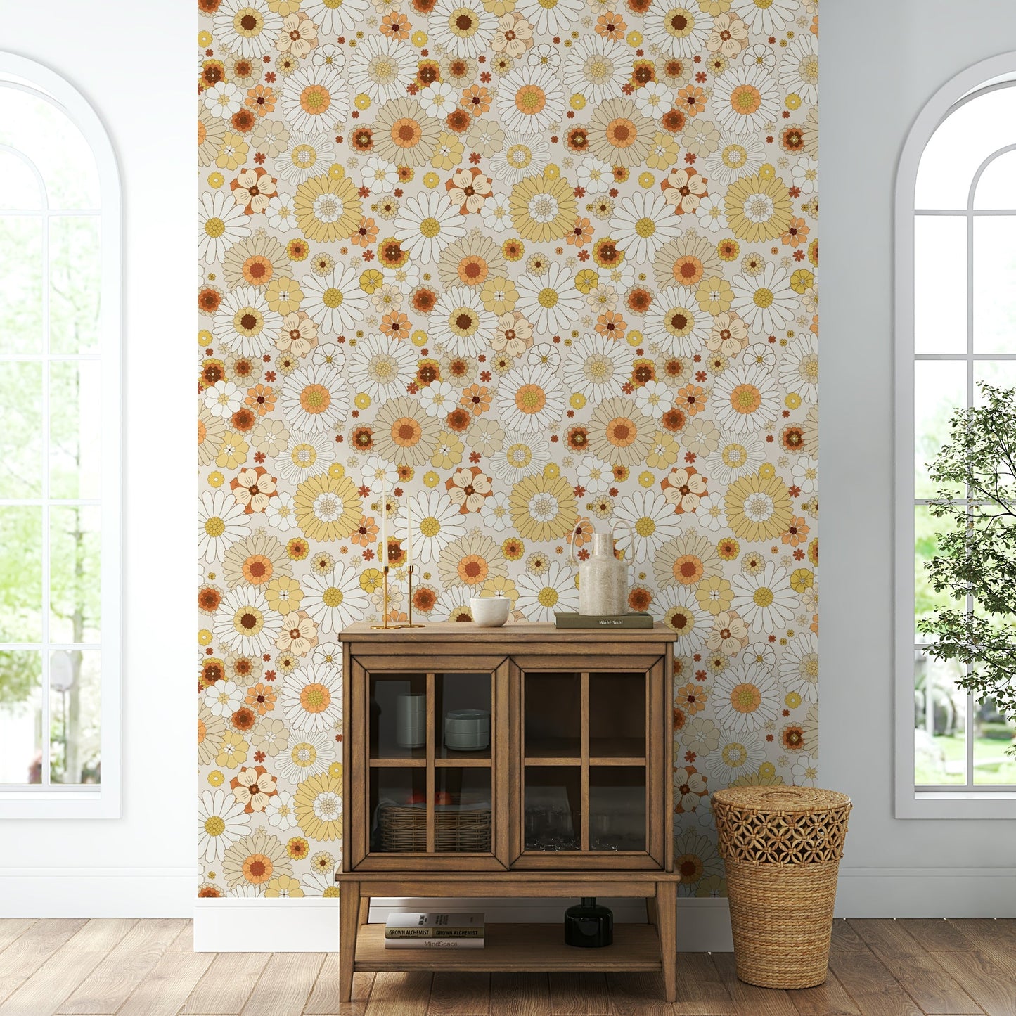Fantasy daisy wallpaper GD3182
