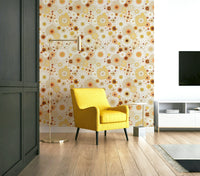Nostalgic flower dreamscape mural GD3182
