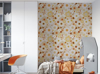 Picture of 1970s Daisy Dreamscape Wallpaper GD3182
