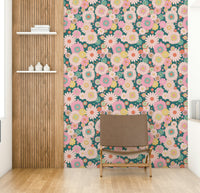 The design has a distinct 1970s or "mod" aesthetic.

