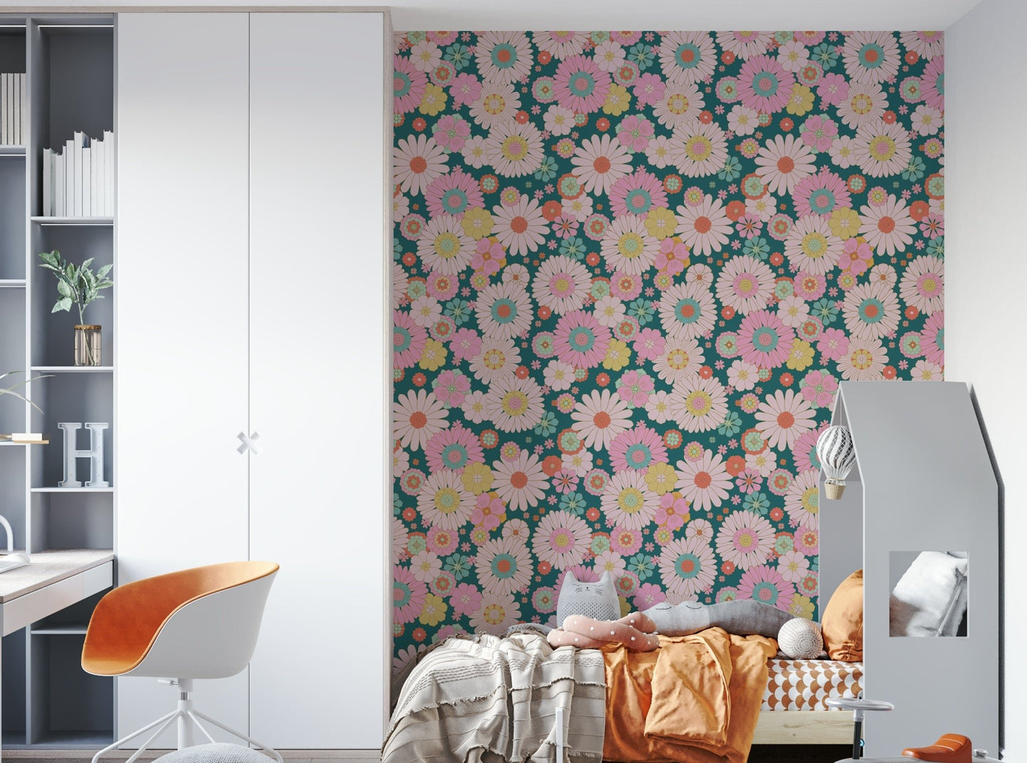Captures the essence of the groovy, flower-powered 70s.
