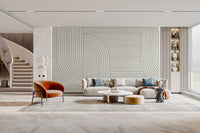 Abstract geometric line art wallpaper
