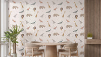 Animal safari wallpaper for walls
