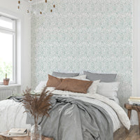 Minimalist Floral Stillness wallcovering

