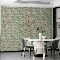 Dreamy floral pattern Wandering Blooms wall

