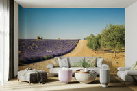 French lavender wallpaper for walls

