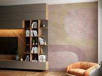 Soft pastel sand wallpaper design

