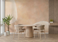 Creamy shape wallpaper in neutrals

