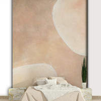 Minimalist blush sand wall texture

