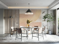 Horizon-inspired arch wallpaper art

