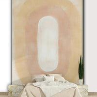 Painted desert haze wall mural


