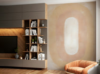 Warm earthy abstract wall decor

